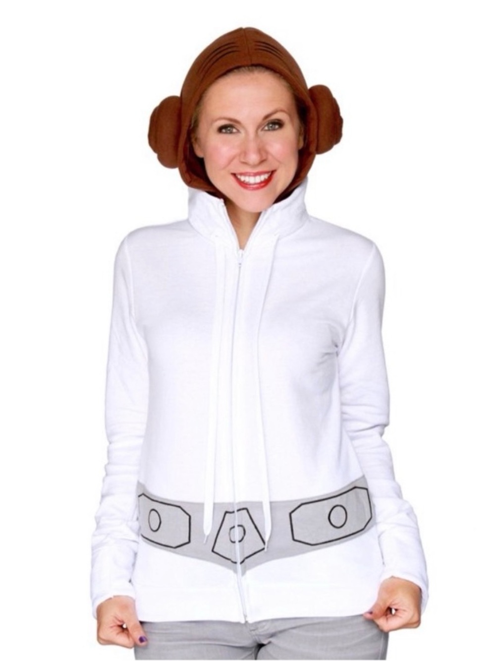 Her Universe Star Wars Princess Leia Costume Zip Hoodie S